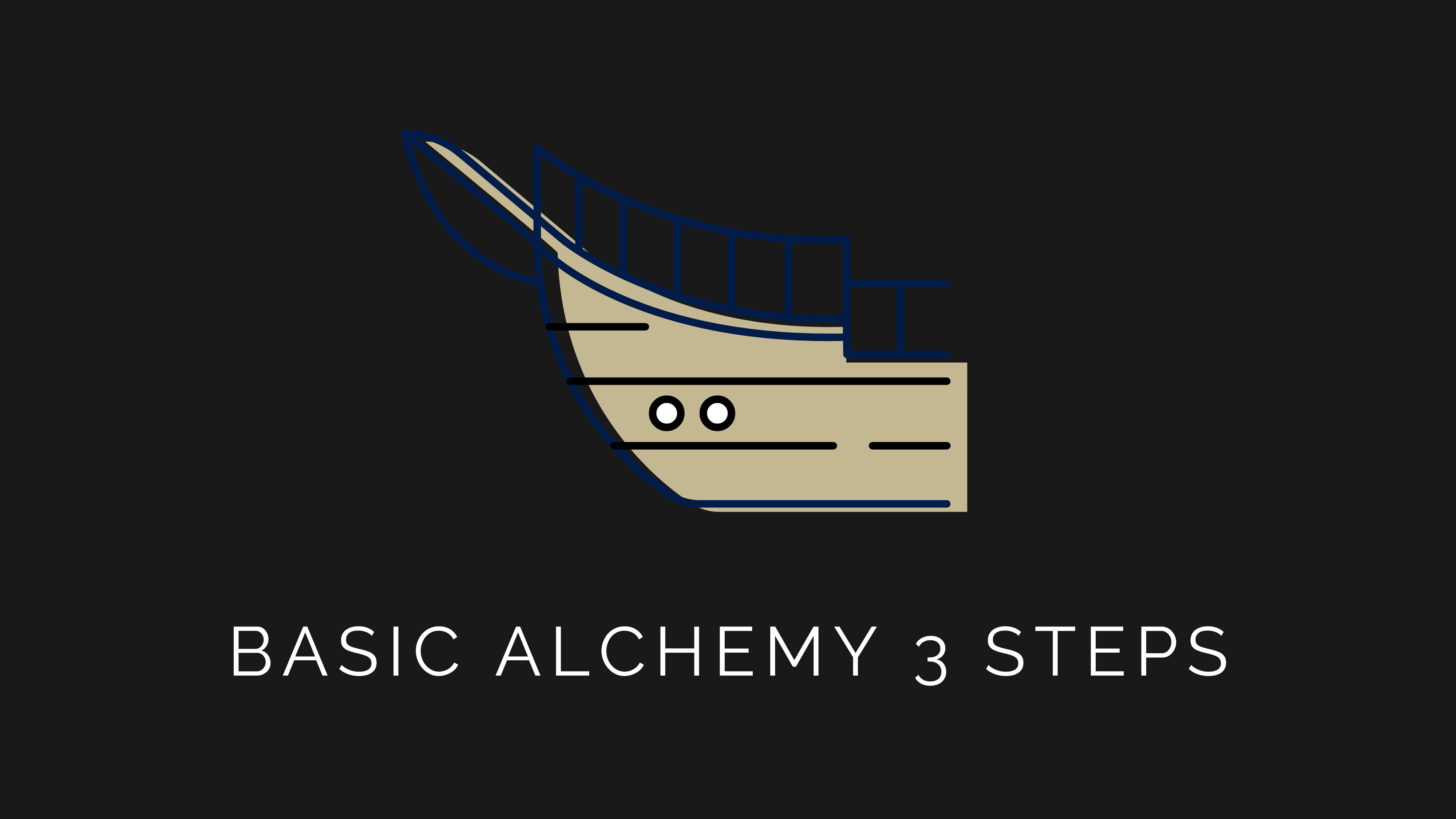 Basic Alchemy In 3 Steps